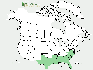 U.S. distribution of Stewartia malacodendron